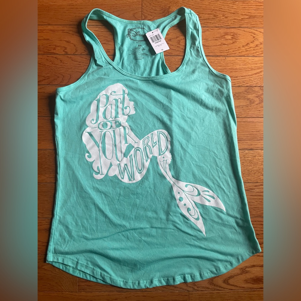 Disney The Little Mermaid Tank Top Hot Topic *Rare* XL